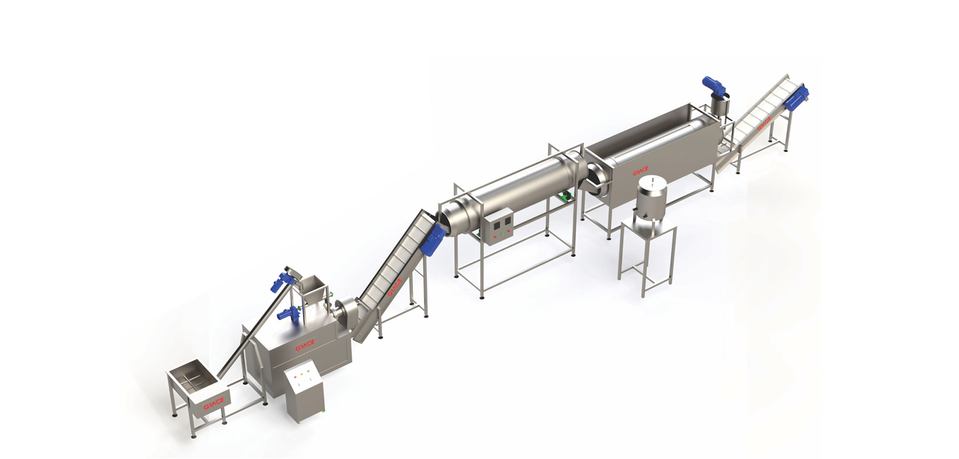 Leading Snacks (Corn Puffs, Kurkure & Potato Chips, etc.) Processing Machines Manufacturer & Suppliers in India & Overseas